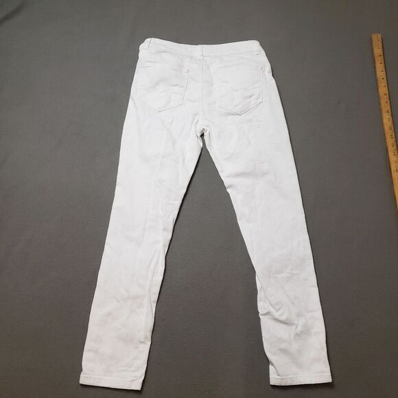 Makers of True Originals White Ankle Cropped Jeans Size 27 - Picture 3 of 13